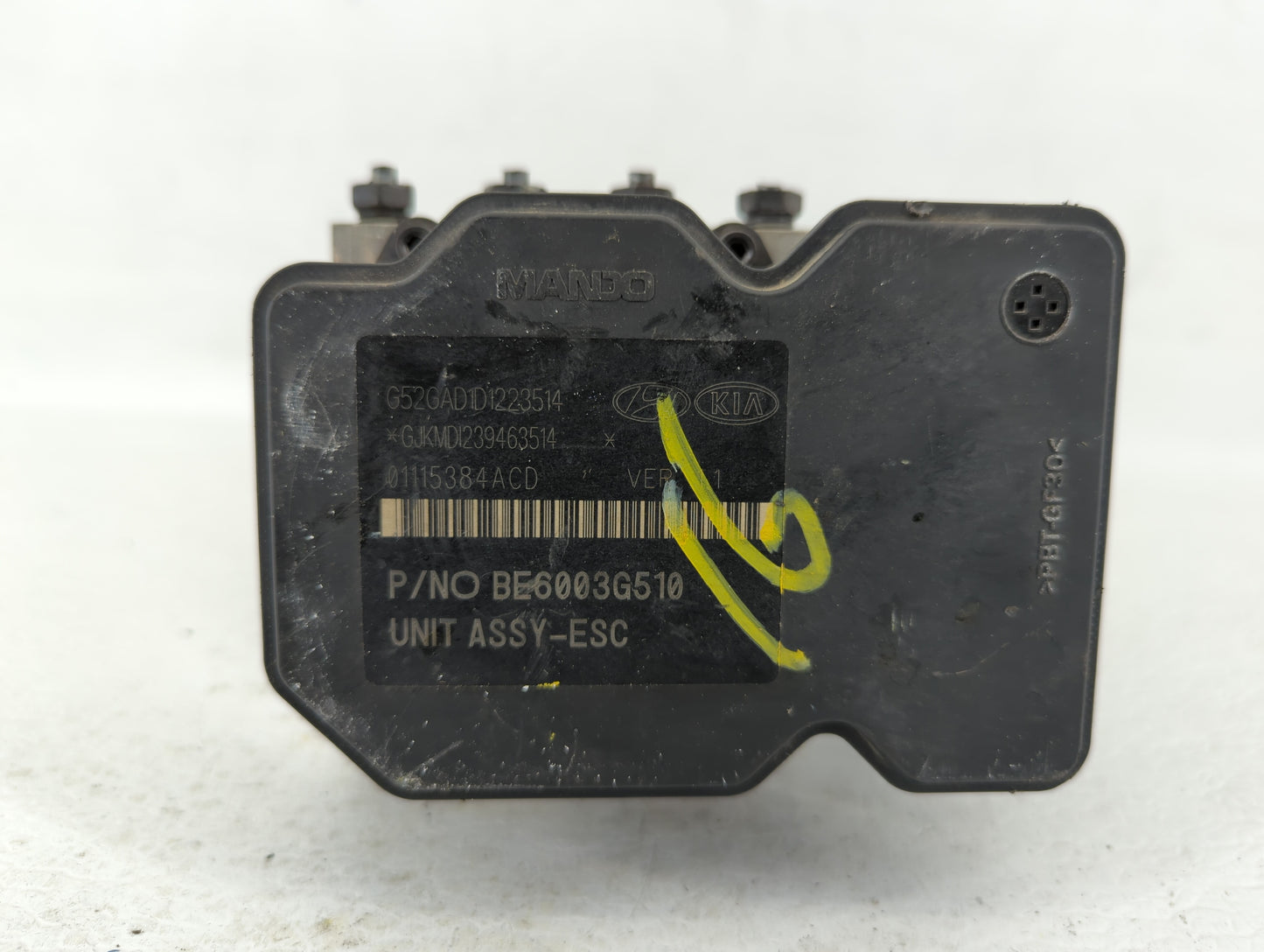 2014-2016 Hyundai Elantra ABS Pump Control Module Replacement P/N:58920-3X630 Fits Fits 2014 2015 2016 OEM Used Auto Parts -