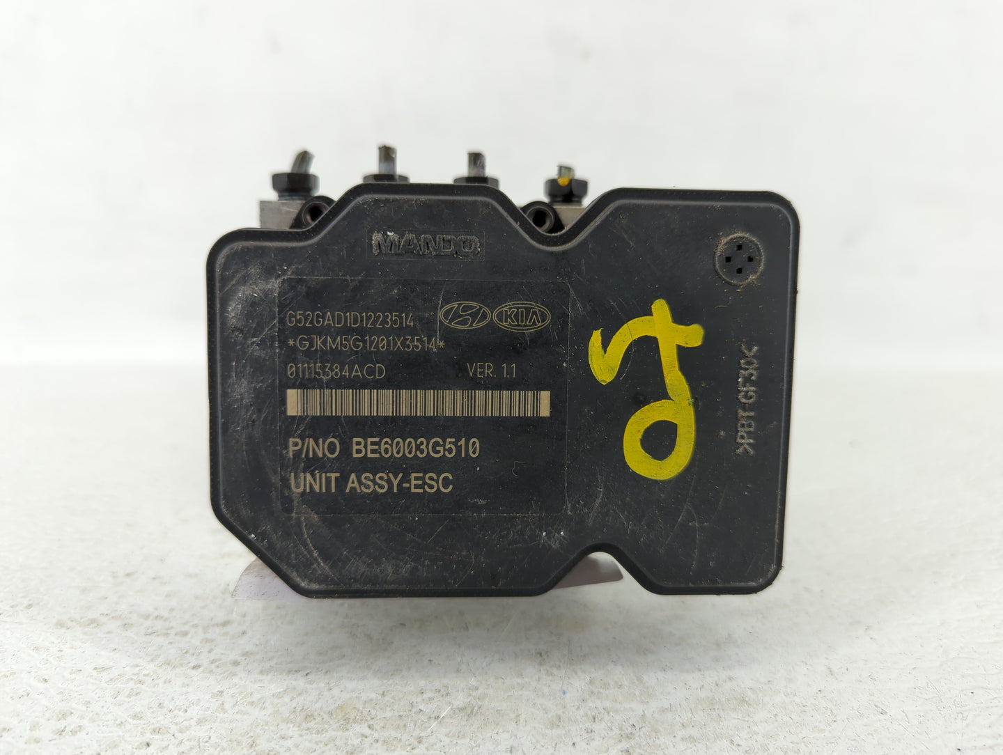 2014-2016 Hyundai Elantra ABS Pump Control Module Replacement P/N:58920-3X630 Fits Fits 2014 2015 2016 OEM Used Auto Parts -
