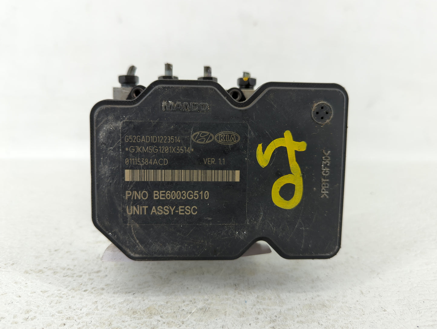 2014-2016 Hyundai Elantra ABS Pump Control Module Replacement P/N:58920-3X630 Fits Fits 2014 2015 2016 OEM Used Auto Parts -