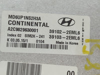 2014-2016 Hyundai Elantra PCM Engine Control Computer ECU ECM PCU OEM P/N:39103-2EML4 39102-2EML4 Fits Fits 2014 2015 2016 O