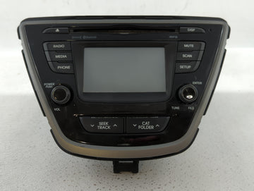2014-2016 Hyundai Elantra Radio AM FM Cd Player Receiver Replacement P/N:96170-3X156GU Fits Fits 2014 2015 2016 OEM Used Aut