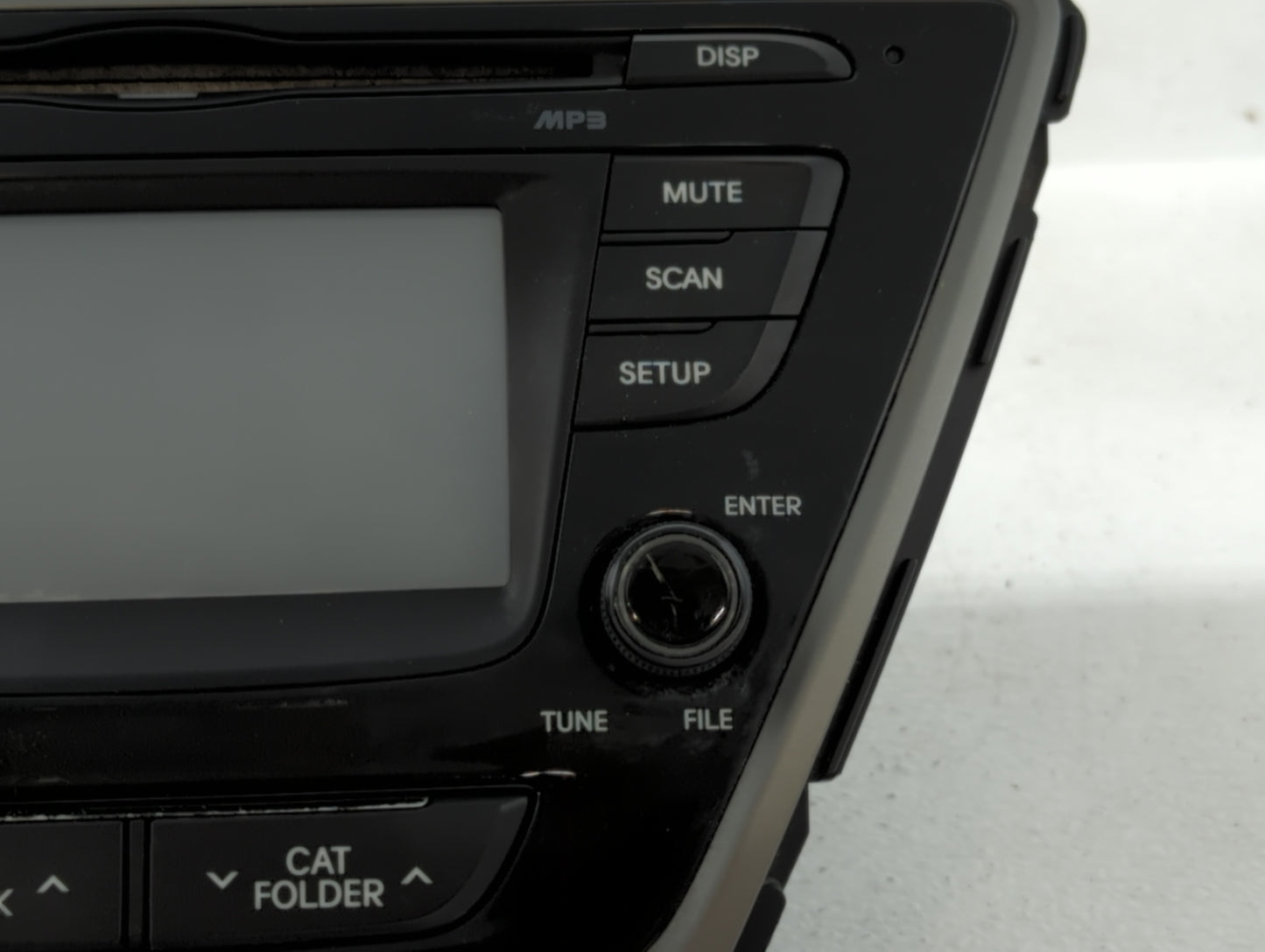 2014-2016 Hyundai Elantra Radio AM FM Cd Player Receiver Replacement P/N:96170-3X156GU Fits Fits 2014 2015 2016 OEM Used Aut