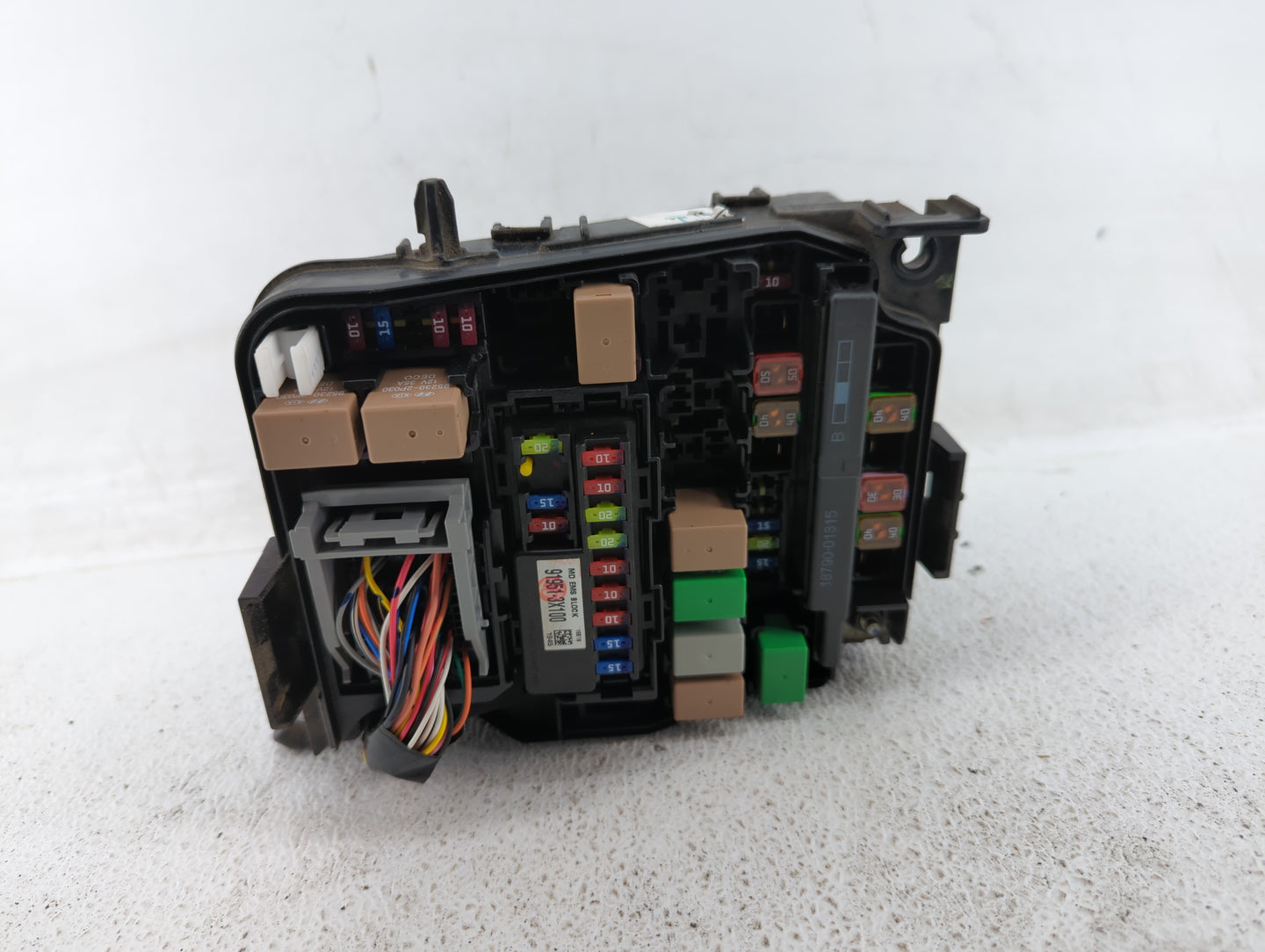 2014-2016 Hyundai Elantra Fusebox Fuse Box Panel Relay Module P/N:912013Y060 91951-3X100 Fits Fits 2014 2015 2016 OEM Used A