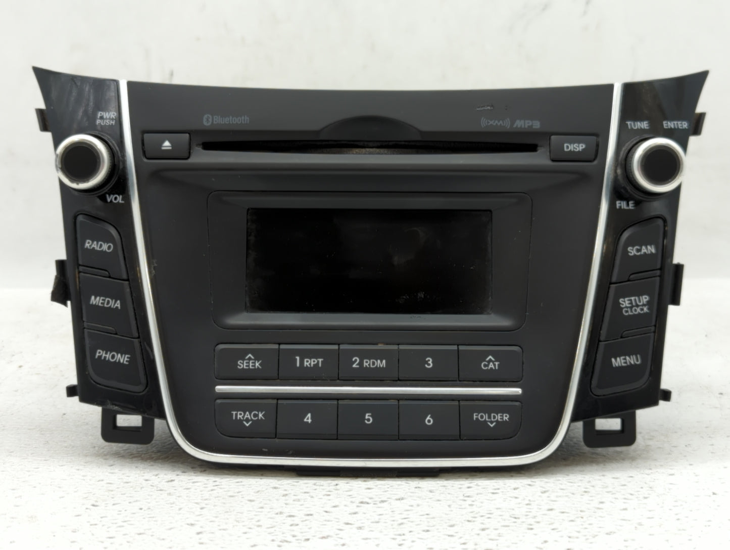 2014-2016 Hyundai Elantra Radio AM FM Cd Player Receiver Replacement P/N:96170-A5260GU 96170-3X156GU Fits Fits 2014 2015 201