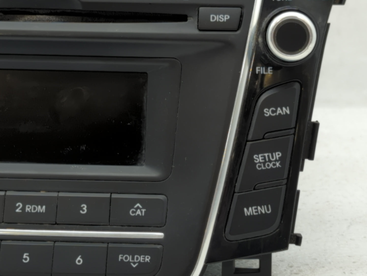 2014-2016 Hyundai Elantra Radio AM FM Cd Player Receiver Replacement P/N:96170-A5260GU 96170-3X156GU Fits Fits 2014 2015 201