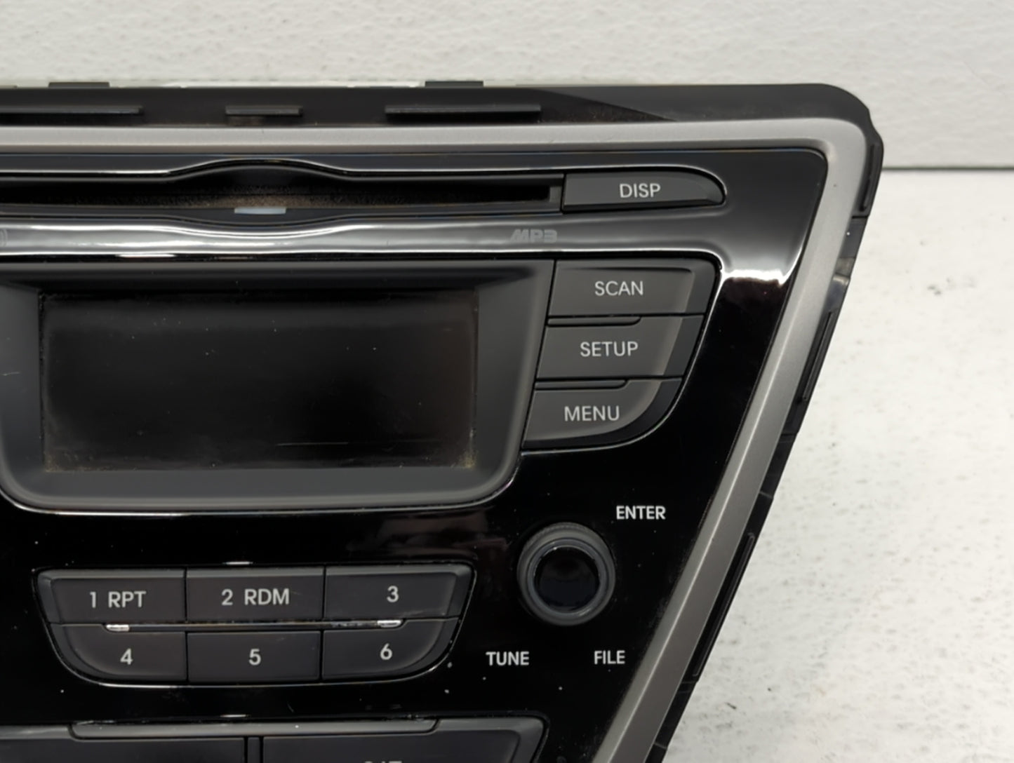 2014-2016 Hyundai Elantra Radio AM FM Cd Player Receiver Replacement P/N:96170-3X156GU Fits Fits 2014 2015 2016 OEM Used Aut