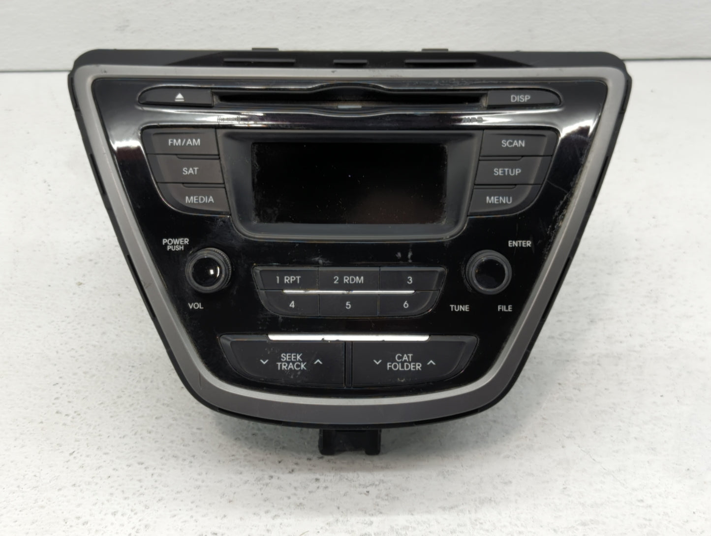 2014-2016 Hyundai Elantra Radio AM FM Cd Player Receiver Replacement P/N:96170-3X156GU Fits Fits 2014 2015 2016 OEM Used Aut