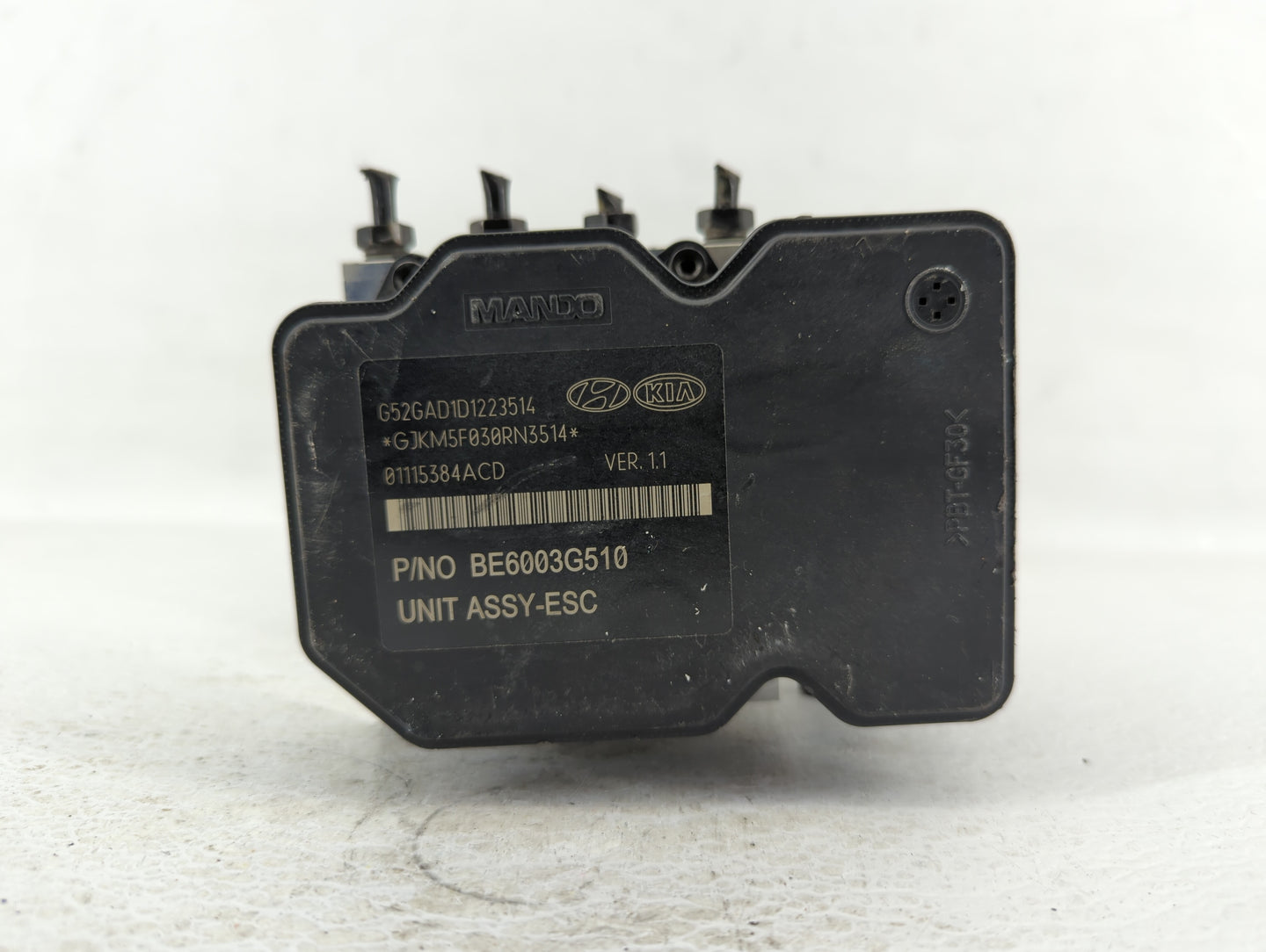 2016 Hyundai Elantra ABS Pump Control Module Replacement P/N:BE6003G510 Fits OEM Used Auto Parts - Oemusedautoparts1.com