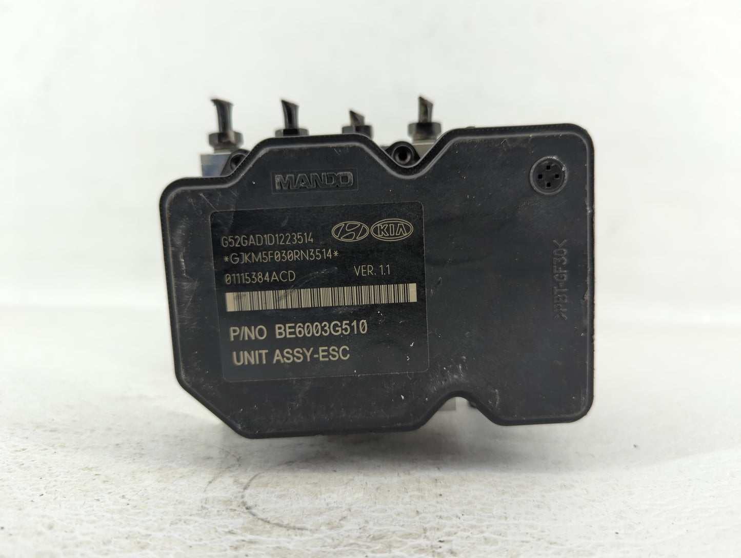 2016 Hyundai Elantra ABS Pump Control Module Replacement P/N:BE6003G510 Fits OEM Used Auto Parts - Oemusedautoparts1.com