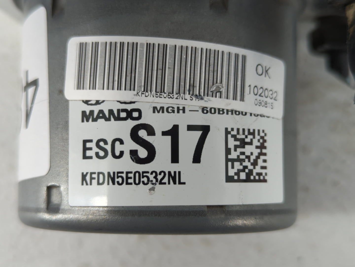 2016 Hyundai Elantra ABS Pump Control Module Replacement P/N:BE6003G510 Fits OEM Used Auto Parts - Oemusedautoparts1.com