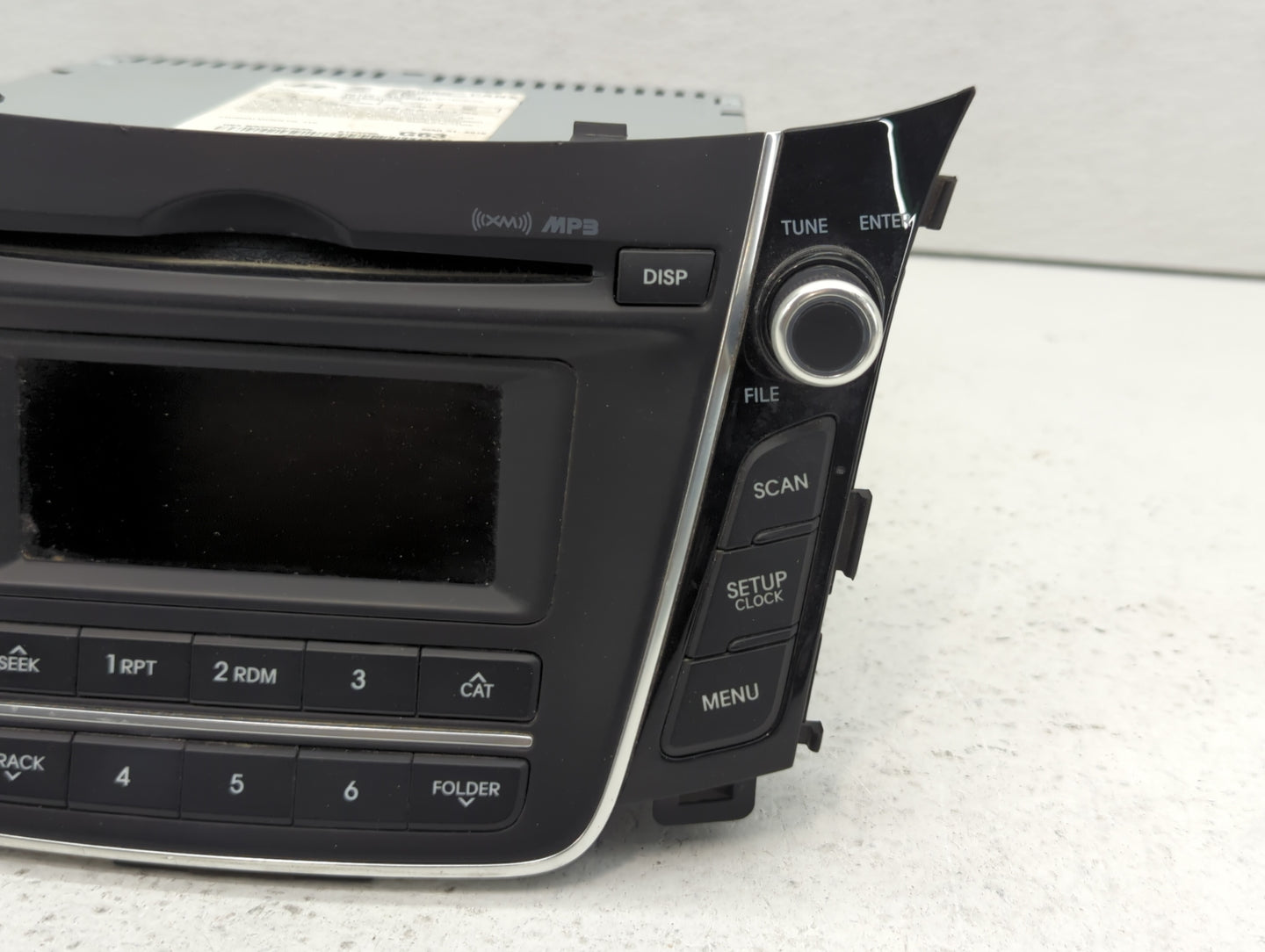 Hyundai Elantra Am Fm Cd Player Radio Receiver - Oemusedautoparts1.com