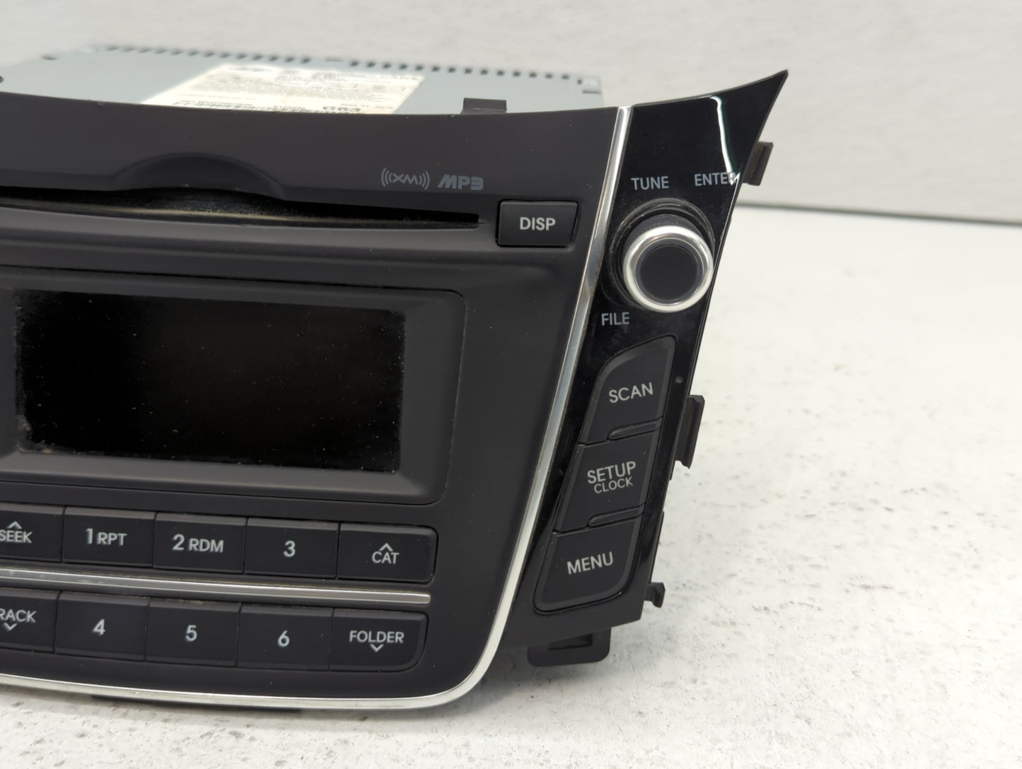 Hyundai Elantra Am Fm Cd Player Radio Receiver - Oemusedautoparts1.com
