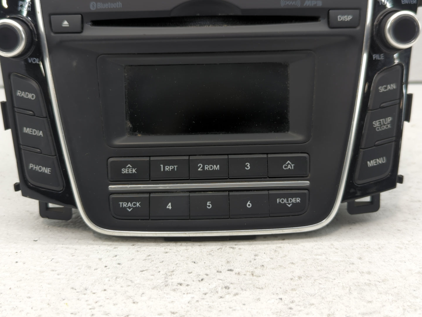 Hyundai Elantra Am Fm Cd Player Radio Receiver - Oemusedautoparts1.com