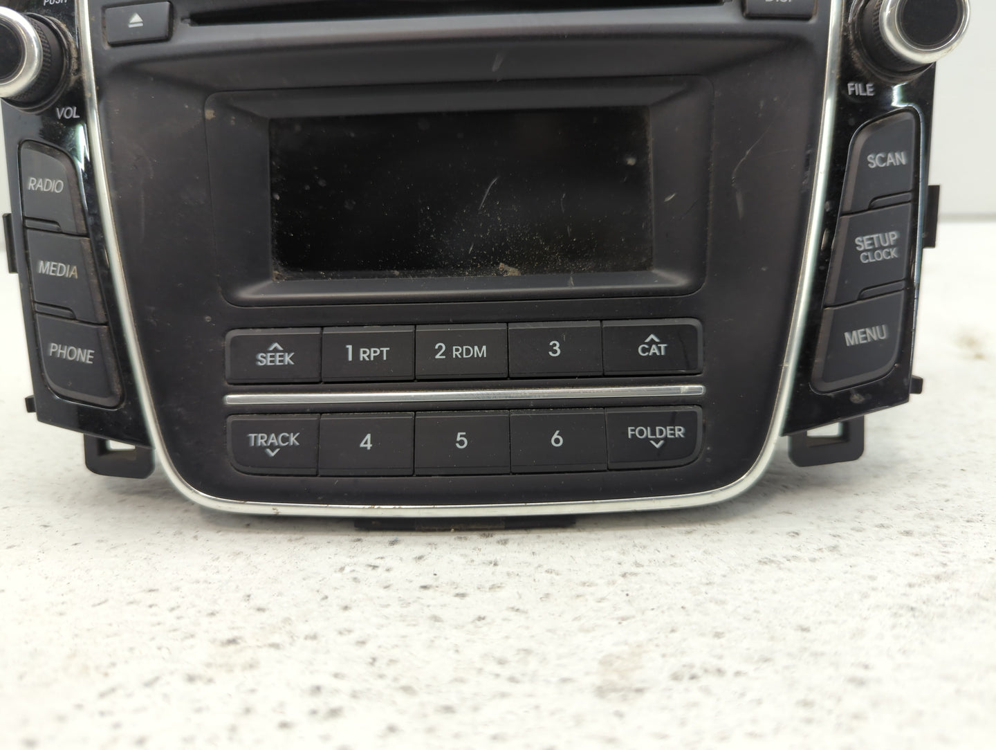 Hyundai Elantra Am Fm Cd Player Radio Receiver - Oemusedautoparts1.com