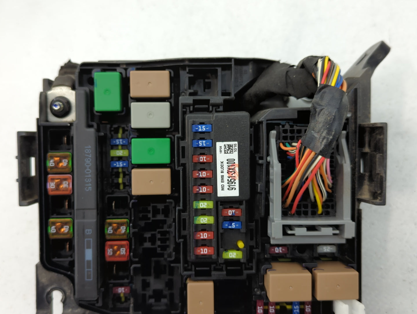 2014-2016 Hyundai Elantra Fusebox Fuse Box Panel Relay Module P/N:91951-3X710 912013Y060, 91951-3X100 Fits Fits 2014 2015 20