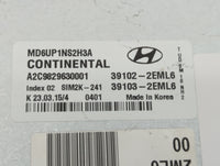 2014-2016 Hyundai Elantra PCM Engine Control Computer ECU ECM PCU OEM P/N:39103-2EML6 39102-2EML6 Fits Fits 2014 2015 2016 O