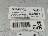 2014-2016 Hyundai Elantra PCM Engine Control Computer ECU ECM PCU OEM P/N:39133-2EGE0 39103-2EML6 Fits Fits 2014 2015 2016 O