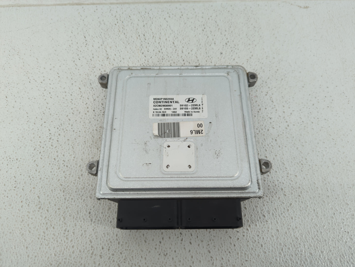 2014-2016 Hyundai Elantra PCM Engine Control Computer ECU ECM PCU OEM P/N:39103-2EML6 39102-2EML6 Fits Fits 2014 2015 2016 O