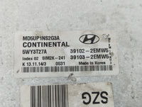 2014-2016 Hyundai Elantra PCM Engine Control Computer ECU ECM PCU OEM P/N:39103-2EMW5 39102-2EMW5 Fits Fits 2014 2015 2016 O