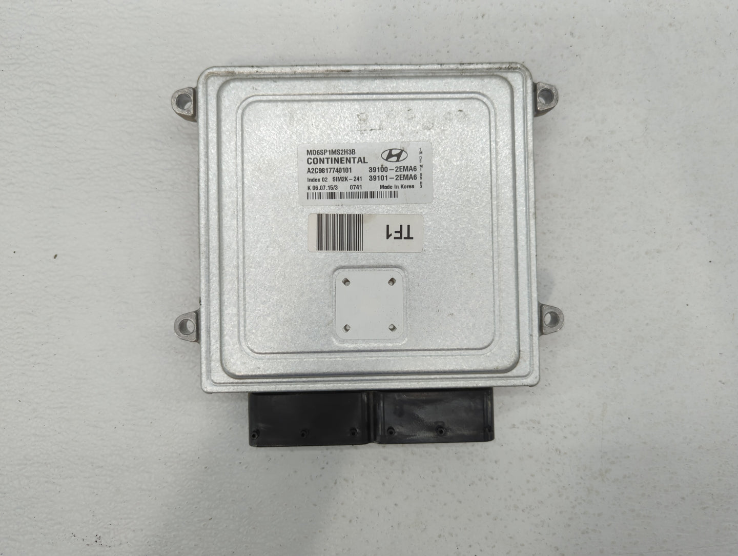 2014-2016 Hyundai Elantra PCM Engine Control Computer ECU ECM PCU OEM P/N:39101-2EMA6 39100-2EMA6 Fits Fits 2014 2015 2016 O