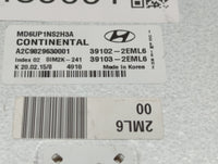 2014-2016 Hyundai Elantra PCM Engine Control Computer ECU ECM PCU OEM P/N:39103-2EML4 39102-2EML4 Fits Fits 2014 2015 2016 O