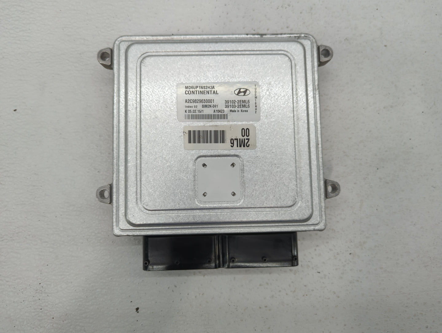 2014-2016 Hyundai Elantra PCM Engine Control Computer ECU ECM PCU OEM P/N:39103-2EML6 39102-2EML6 Fits Fits 2014 2015 2016 O