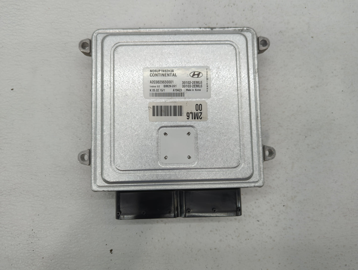 2014-2016 Hyundai Elantra PCM Engine Control Computer ECU ECM PCU OEM P/N:39103-2EML6 39102-2EML6 Fits Fits 2014 2015 2016 O