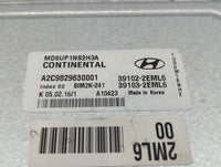 2014-2016 Hyundai Elantra PCM Engine Control Computer ECU ECM PCU OEM P/N:39103-2EML6 39102-2EML6 Fits Fits 2014 2015 2016 O