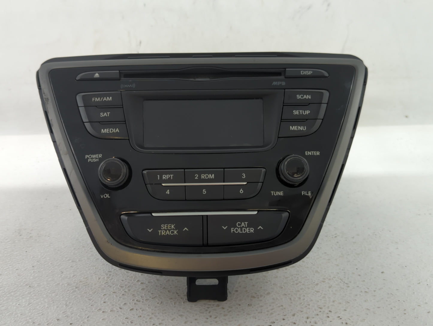 2014-2016 Hyundai Elantra Radio AM FM Cd Player Receiver Replacement P/N:96170-3X156GU Fits Fits 2014 2015 2016 OEM Used Aut