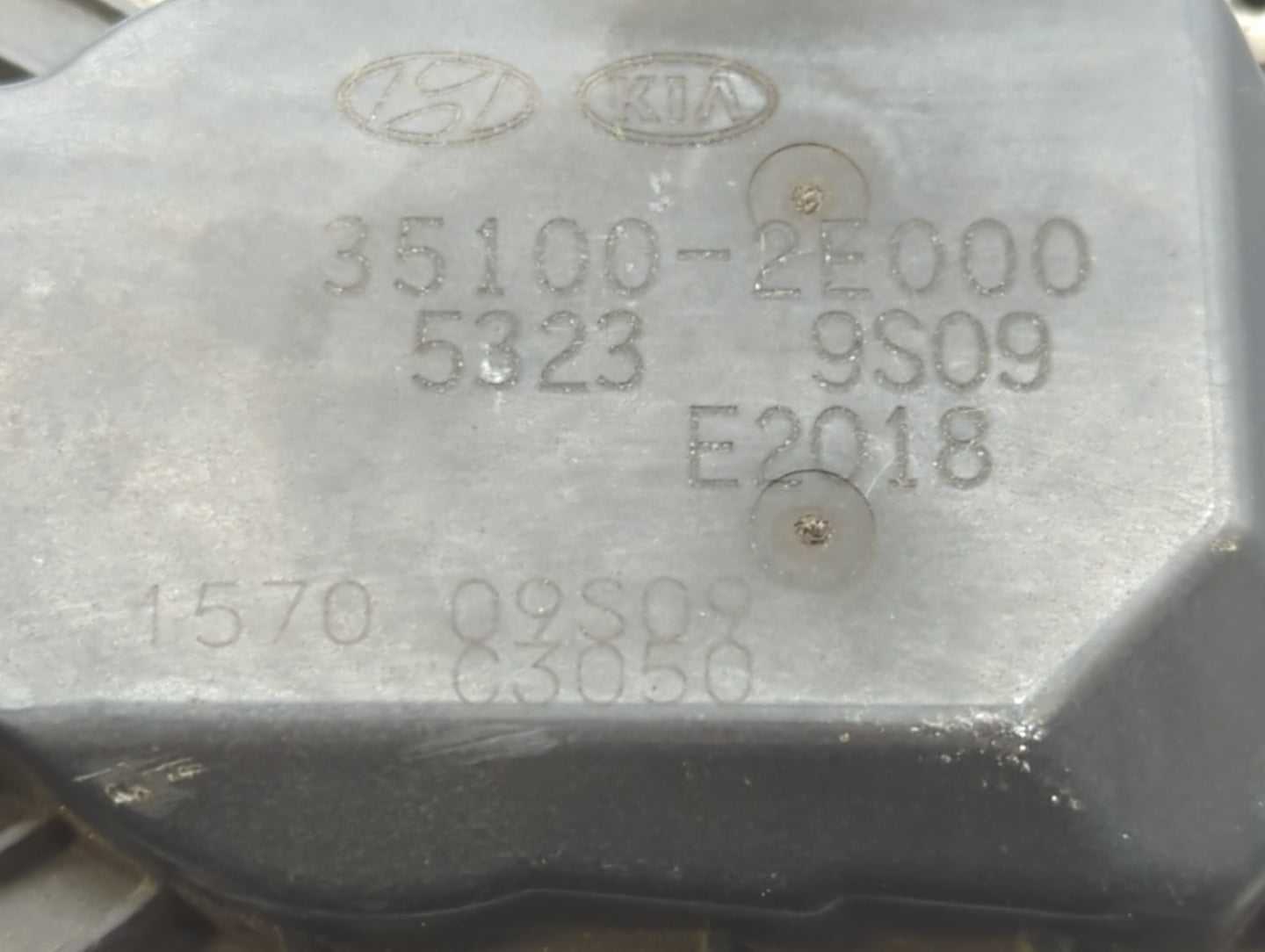 2011-2020 Hyundai Elantra Throttle Body P/N:35100-2E000 Fits Fits 2011 2012 2013 2014 2015 2016 2017 2018 2019 2020 2021 OEM