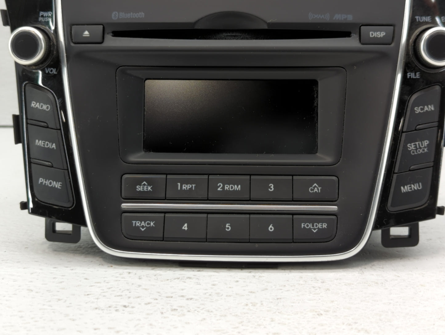 2016-2017 Hyundai Elantra Radio AM FM Cd Player Receiver Replacement P/N:96170-A5260GU Fits Fits 2016 2017 OEM Used Auto Par