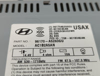 2016-2017 Hyundai Elantra Radio AM FM Cd Player Receiver Replacement P/N:96170-A5260GU Fits Fits 2016 2017 OEM Used Auto Par