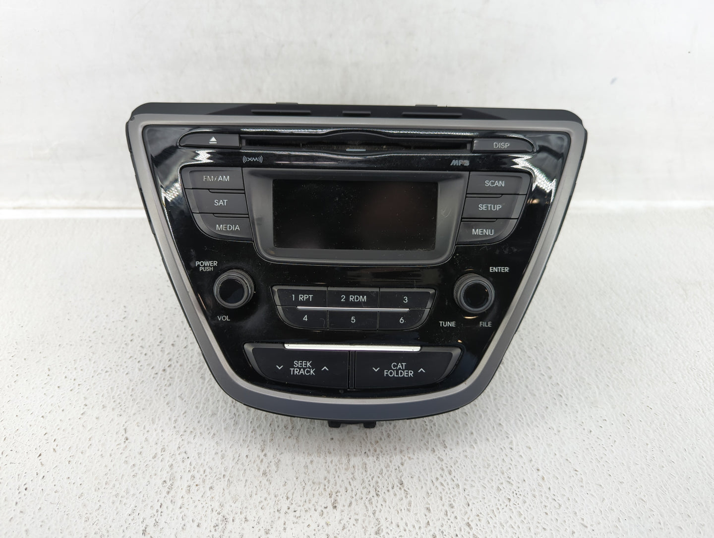 2014-2016 Hyundai Elantra Radio AM FM Cd Player Receiver Replacement P/N:96170-3X156GU Fits Fits 2014 2015 2016 OEM Used Aut
