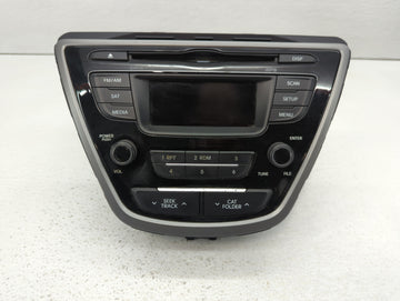 2014-2016 Hyundai Elantra Radio AM FM Cd Player Receiver Replacement P/N:96170-3X156GU Fits Fits 2014 2015 2016 OEM Used Aut