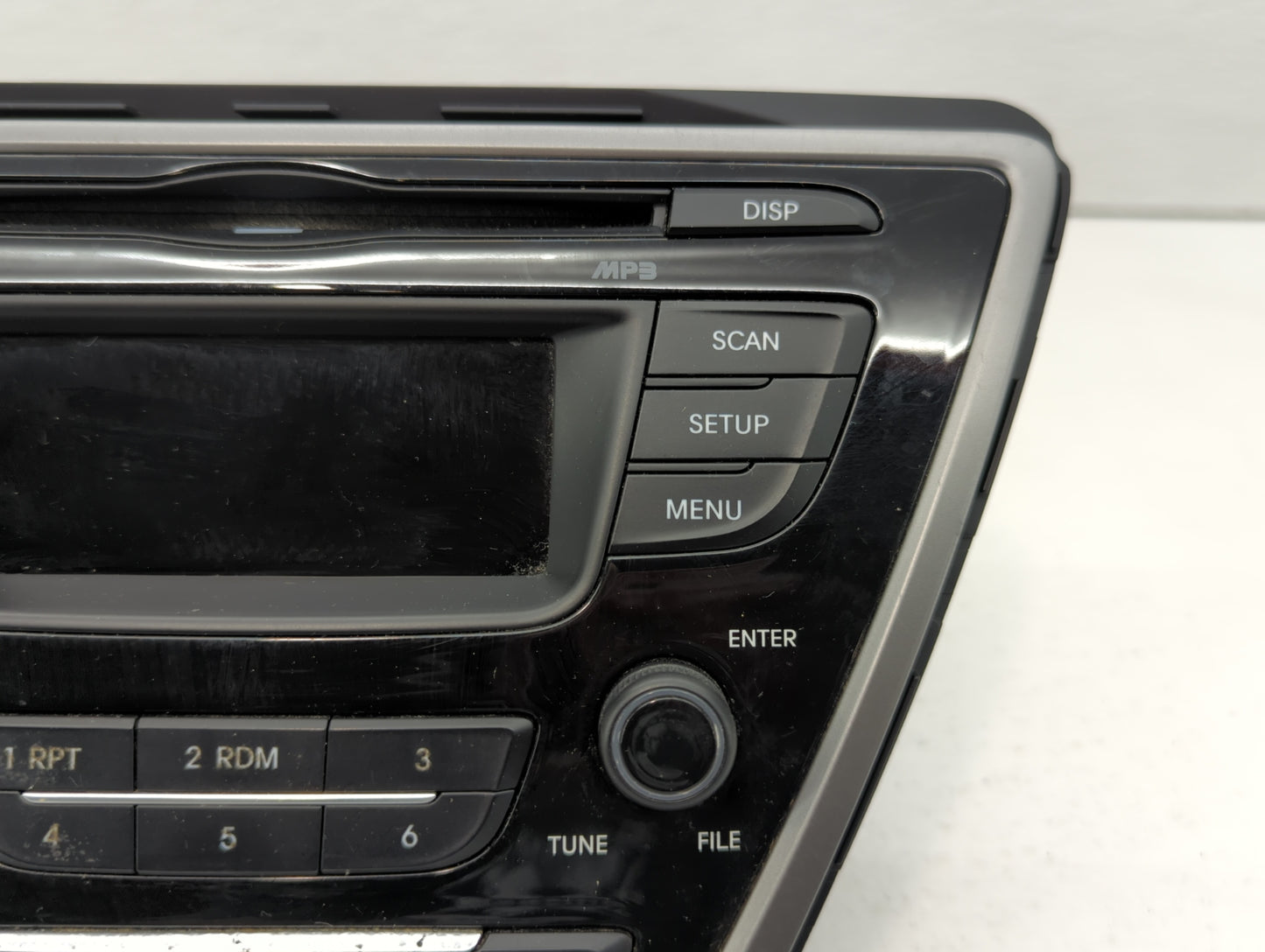2014-2016 Hyundai Elantra Radio AM FM Cd Player Receiver Replacement P/N:96170-3X156GU Fits Fits 2014 2015 2016 OEM Used Aut
