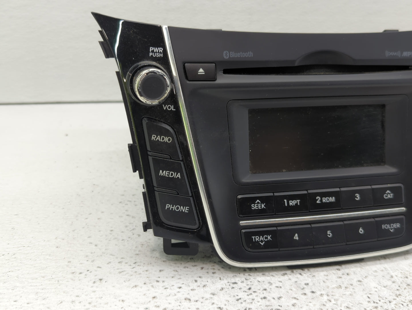 2016-2017 Hyundai Elantra Radio AM FM Cd Player Receiver Replacement P/N:96170-A5260GU Fits Fits 2016 2017 OEM Used Auto Par