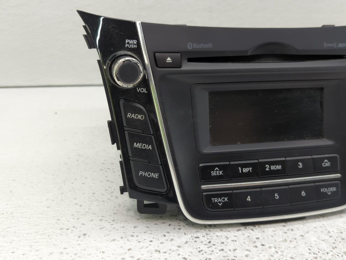 2016-2017 Hyundai Elantra Radio AM FM Cd Player Receiver Replacement P/N:96170-A5260GU Fits Fits 2016 2017 OEM Used Auto Par