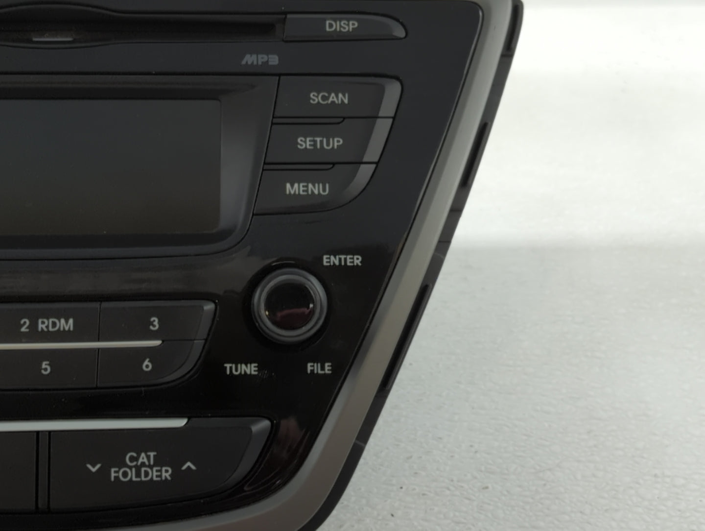 2014-2016 Hyundai Elantra Radio AM FM Cd Player Receiver Replacement P/N:96170-3X156GU Fits Fits 2014 2015 2016 OEM Used Aut
