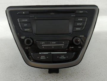 2014-2016 Hyundai Elantra Am Fm Cd Player Radio Receiver - Oemusedautoparts1.com