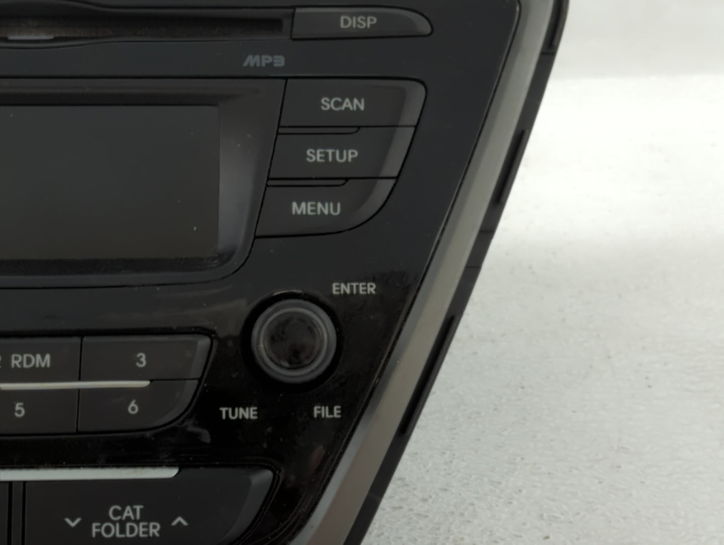 2014-2016 Hyundai Elantra Am Fm Cd Player Radio Receiver - Oemusedautoparts1.com