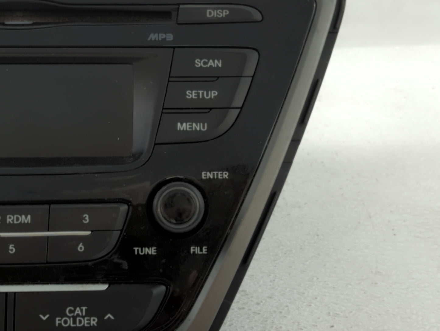 2014-2016 Hyundai Elantra Am Fm Cd Player Radio Receiver - Oemusedautoparts1.com