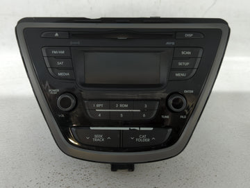 2014-2016 Hyundai Elantra Am Fm Cd Player Radio Receiver - Oemusedautoparts1.com