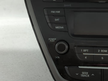 2014-2016 Hyundai Elantra Am Fm Cd Player Radio Receiver