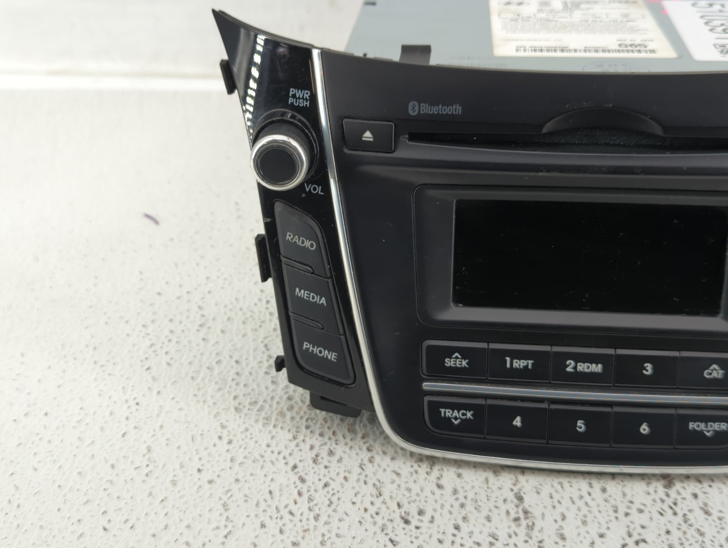 Hyundai Elantra Am Fm Cd Player Radio Receiver - Oemusedautoparts1.com