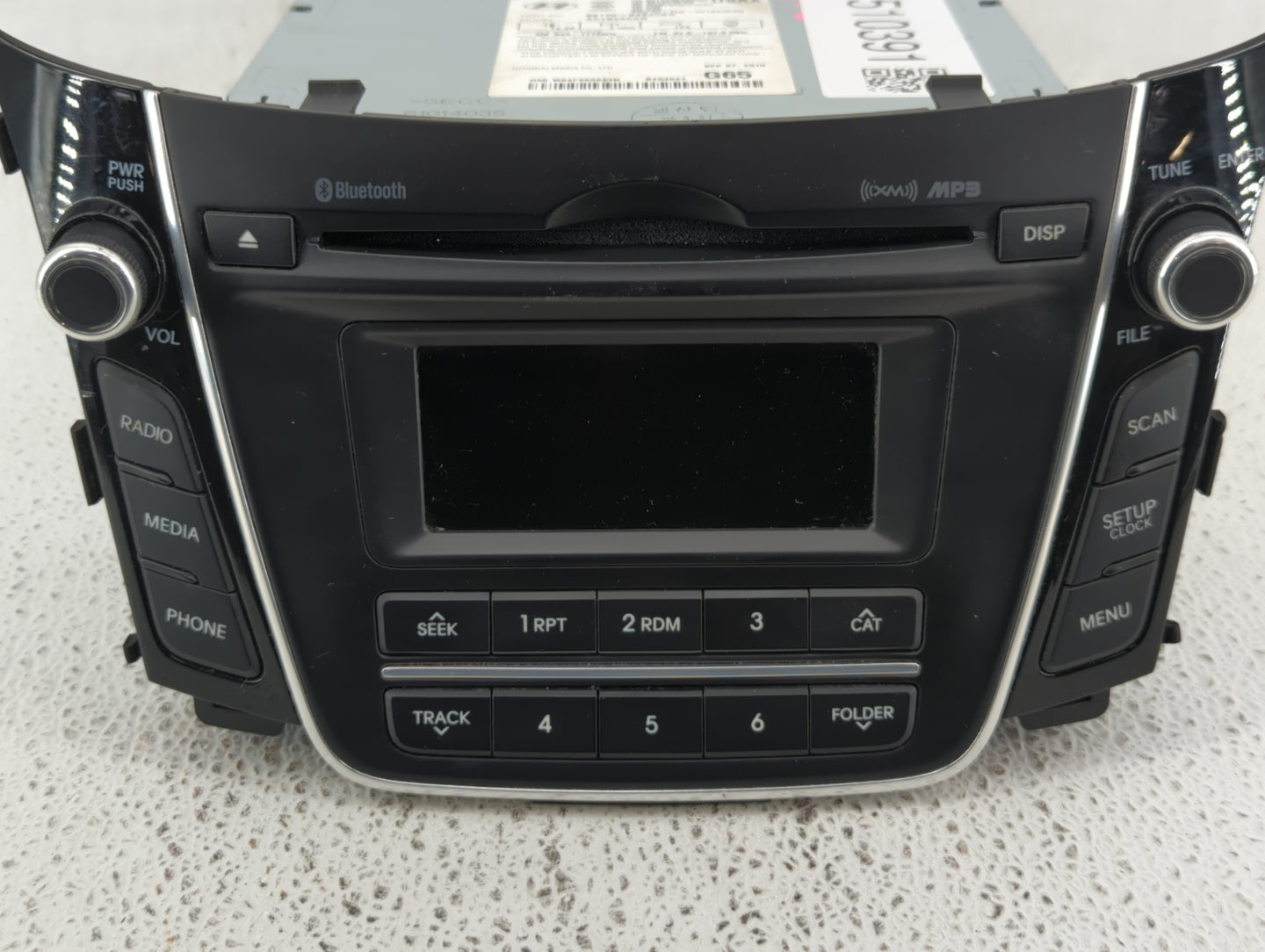 Hyundai Elantra Am Fm Cd Player Radio Receiver - Oemusedautoparts1.com