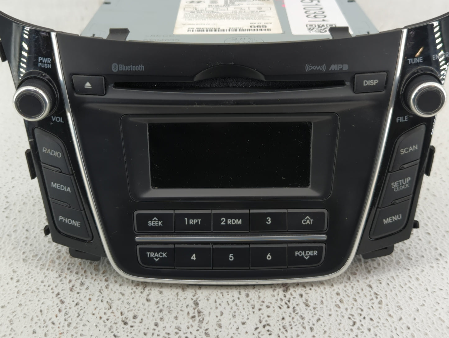 Hyundai Elantra Am Fm Cd Player Radio Receiver - Oemusedautoparts1.com