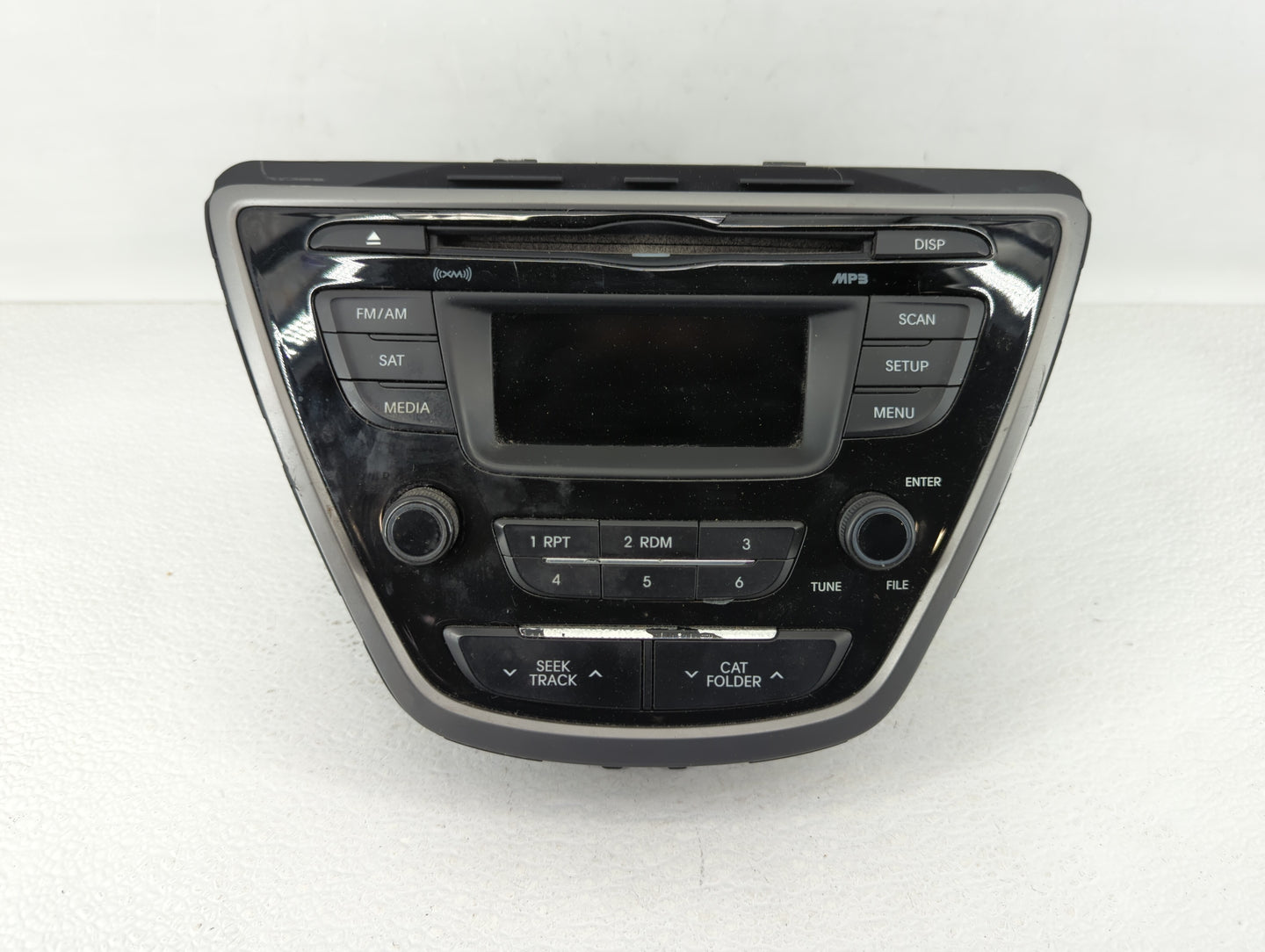 2014-2016 Hyundai Elantra Am Fm Cd Player Radio Receiver - Oemusedautoparts1.com