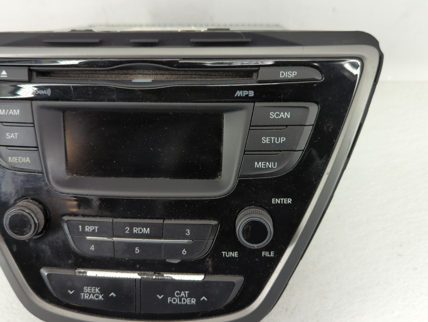 2014-2016 Hyundai Elantra Am Fm Cd Player Radio Receiver - Oemusedautoparts1.com