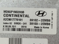 2014-2016 Hyundai Elantra PCM Engine Control Computer ECU ECM PCU OEM P/N:39103-2EMB6 39102-2EMB6 Fits Fits 2014 2015 2016 O