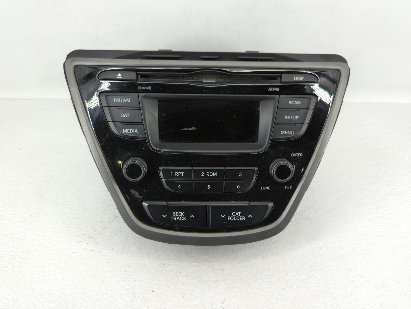 2014-2016 Hyundai Elantra Radio AM FM Cd Player Receiver Replacement P/N:96170-3X156GU Fits Fits 2014 2015 2016 OEM Used Aut